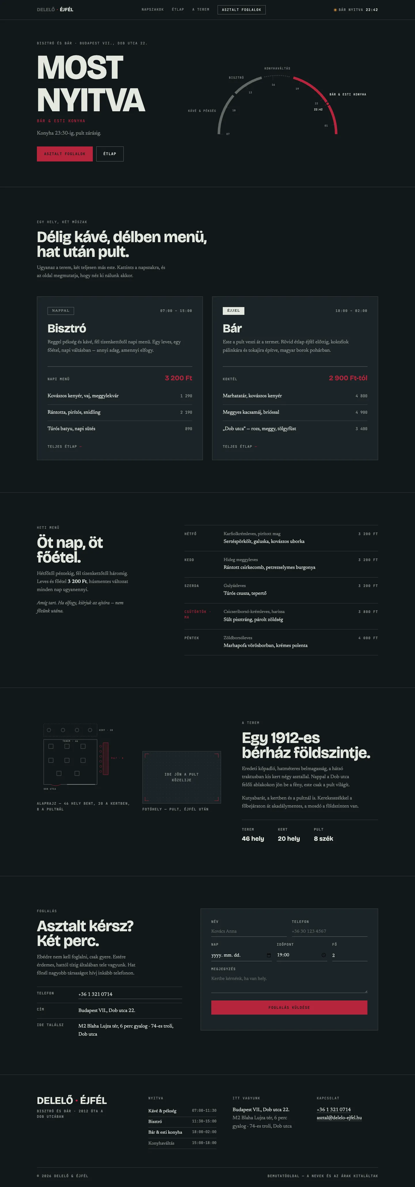 Delelő & Éjfél — 2
